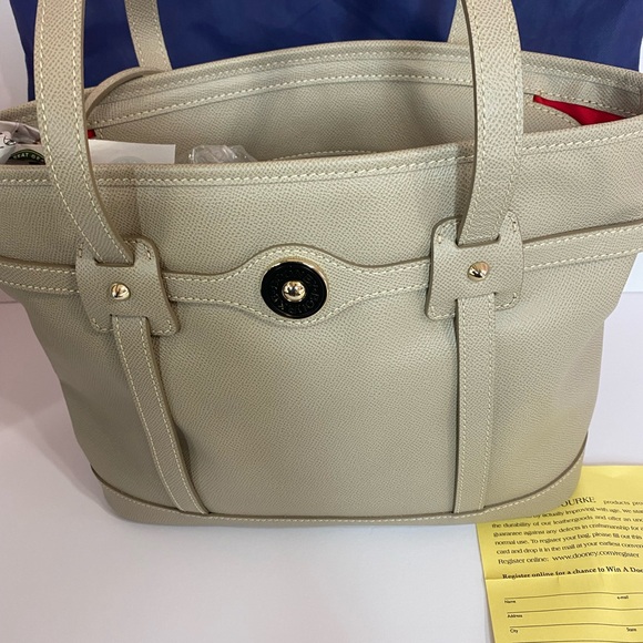 Dooney & Bourke Tan Tote Bag - Picture 5 of 16